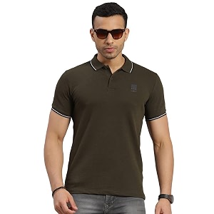 ROCK.IT Mens Solid Slim Fit T-Shirt