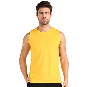 rock paper scissors men vest cotton workout wear gym vest