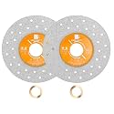 Rock Slab Grinding Disc - 4.5 inch Glass Cutter Disc (2pcs), Granite Cutting Disc, Diamond Grinder Wheel for Rock Slab, Stone, Tile, Marble, Granite, Glass Diamond Cutting Discs