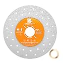 Rock Slab Grinding Disc - 5 inch Glass Cutter Disc, Granite Cutting Disc, Diamond Grinder Wheel for Rock Slab, Stone, Tile, Marble, Granite, Glass Diamond Cutting Discs