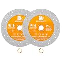 Rock Slab Grinding Disc - 7 inch Glass Cutter Disc (2pcs), Granite Cutting Disc, Diamond Grinder Wheel for Rock Slab, Stone, Tile, Marble, Granite, Glass Diamond Cutting Discs