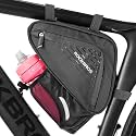 ROCKBROS Bike Triangle Frame Bag Top Tube Bag with Water Bottle Pouch