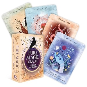 rockpool publishing pure magic oracle cards for strength courage and clarity rockpool oracle card series for all agespack of 1