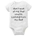 Rocksir Funny Slogan Super Soft Cotton Comfy Baby Short Sleeve Bodysuit