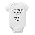 Rocksir Funny Slogan Super Soft Cotton Comfy Baby Short Sleeve Bodysuit