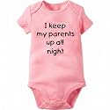 Rocksir Funny Slogan Super Soft Cotton Comfy Baby Short Sleeve Bodysuit