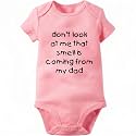 Rocksir Funny Slogan Super Soft Cotton Comfy Baby Short Sleeve Bodysuit