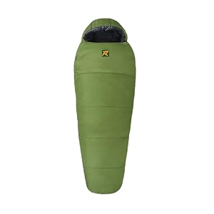 rocksport extra warmth sleeping bag for adults -7c to 3c  heavy-duty waterproof amp compact winter sleeping bag for men amp women  thick fleece-lined camping amp trekking sleep bag green
