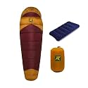 Rocksport Camplite +10°C to +20°C Mummy Shape Sleeping Bag for Camping, Hiking, Indoor & Outdoor, Warm Sleep Bag l Free Adventure Pass