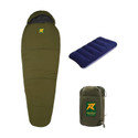 Rocksport Karakoram -7°C to +3 °C(Military Green, 2.5kg) Sleeping Bag