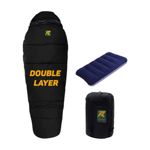 rocksport karakoram with fleece liner -2 c to 10 c sleeping bag