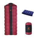 Rocksport Karakoram Rectangular -5°C Sleep Bag Camping Hiking For Adults, Free Air Pillow Sleeping Bag