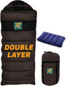 Rocksport Sleeping Bag for Camping Hiking Traveling and Outdoors|Rectangular Shape|Adult Sleeping Bag