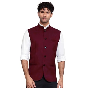 ROCKSY Nehru Jacket Bandi Modi Koti for