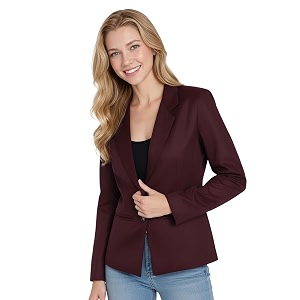rocksy smart casual formal blazer for women regular fit stylish blazer for women