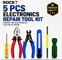 ROCKT 5PCS ELECTRONICS TOOL KIT Hand Tool