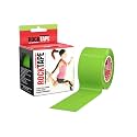 RockTape Extra Sticky Kinesiology Tape - Athletic Tape for Muscle Pain Relief, Injury Recovery - Microscopic Skin Lifting &amp; Decompression - Sweat &amp; Water Resistant