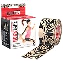 RockTape Extra Sticky Kinesiology Tape - Athletic Tape for Muscle Pain Relief, Injury Recovery - Microscopic Skin Lifting &amp; Decompression - Sweat &amp; Water Resistant