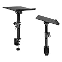 Rockville DMS75 Pair Studio Monitor Speaker Stands, Desk Clamp, Steel