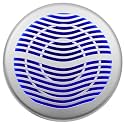 Rockville MS12LS 12" 2800 Watt Silver Marine/Boat 12" Subwoofer with LED's