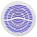 Rockville MS12LW 12" White Marine/Boat Free Air Subwoofer with LEDs