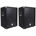 Rockville RSG10 10" Black 8-Ohm 2-Way Passive DJ/Pro PA Speaker, 2-Pack