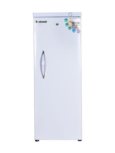 rockwell 300 l single door standard deep freezer white uf300a
