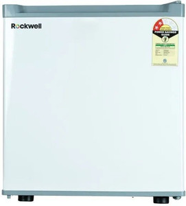 rockwell 45 l direct cool single door 2 star refrigerator white mb49wh