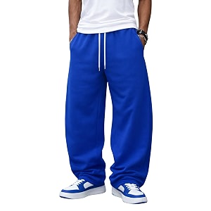 Rockwell Mens Baggy Sweatpants Cotton Terry