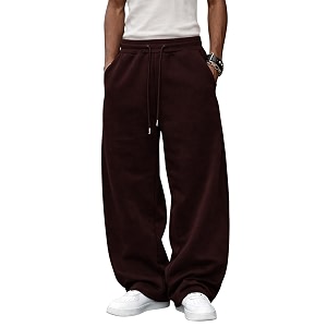 Rockwell Mens Baggy Sweatpants Cotton Terry