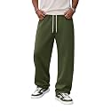 Rockwell Mens Baggy Sweatpants Cotton Terry