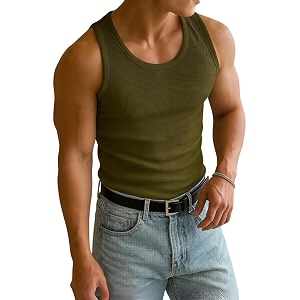 Rockwell Mens Premium Cotton Vest - Sleeveless