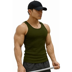 Rockwell Mens Premium Cotton Vest - Sleeveless