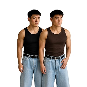 Rockwell Mens Premium Cotton Vest - Sleeveless