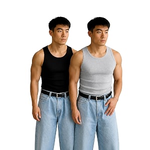 Rockwell Mens Premium Cotton Vest - Sleeveless