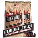 Rockwood Natural Lump Charcoal – Hardwood Lump Charcoal - 20 lbs, 2 Packs