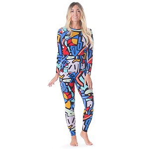 rocky thermal underwear for women thermal long johns set shirt amp pants base layer wleggingsbottoms skiextreme cold