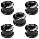 RocRide Single Chainring Bolts in Aluminum or Steel. Pack of 5.
