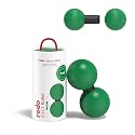 Rodo 2-in-1 Medium Peanut &amp; Lacrosse Ball Roller | Deep Tissue Massage Tool for Fascia, Plantar Fasciitis, Hips &amp; Back | Mobility &amp; Recovery Roller | Compact, Travel-Friendly, Pilates &amp; Therapy Ready
