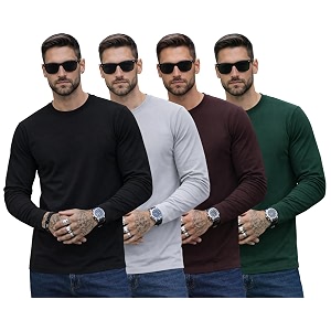 RodZen 100 Pure Cotton Round Neck Regular