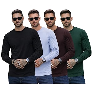 RodZen 100 Pure Cotton Round Neck Regular