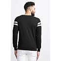 RodZen Men39s Fleece High Neck Solid Sweatshirts