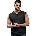 RodZen Men39s Polycotton Sleeveless VestTank Top
