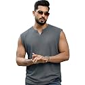 RodZen Men39s Polycotton Sleeveless VestTank Top