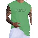 RodZen Mens Polyester Tank Tops Sleeveless Round