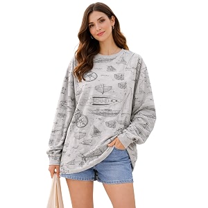 RodZen Oversized Loose Fit Full Sleeves