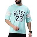 RodZen Polyester Round Neck Half Sleeve Bull