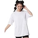 RodZen Women39s Cotton Blend Basic Oversized T-Shirt