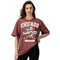 RodZen Women39s Cotton Loose Fit Oversized Printed