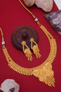 rofarword brass copper gold-plated gold jewel set pack of 1